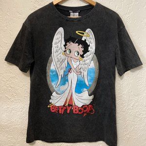 Zara Betty Boop Angel Devil Double-sided T-Shirt